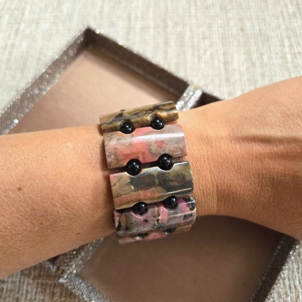 Stone Toggle Bracelet